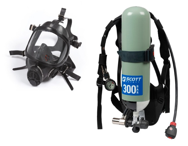 SCBA , Sigma Type 2, with Promask, Scott Safety